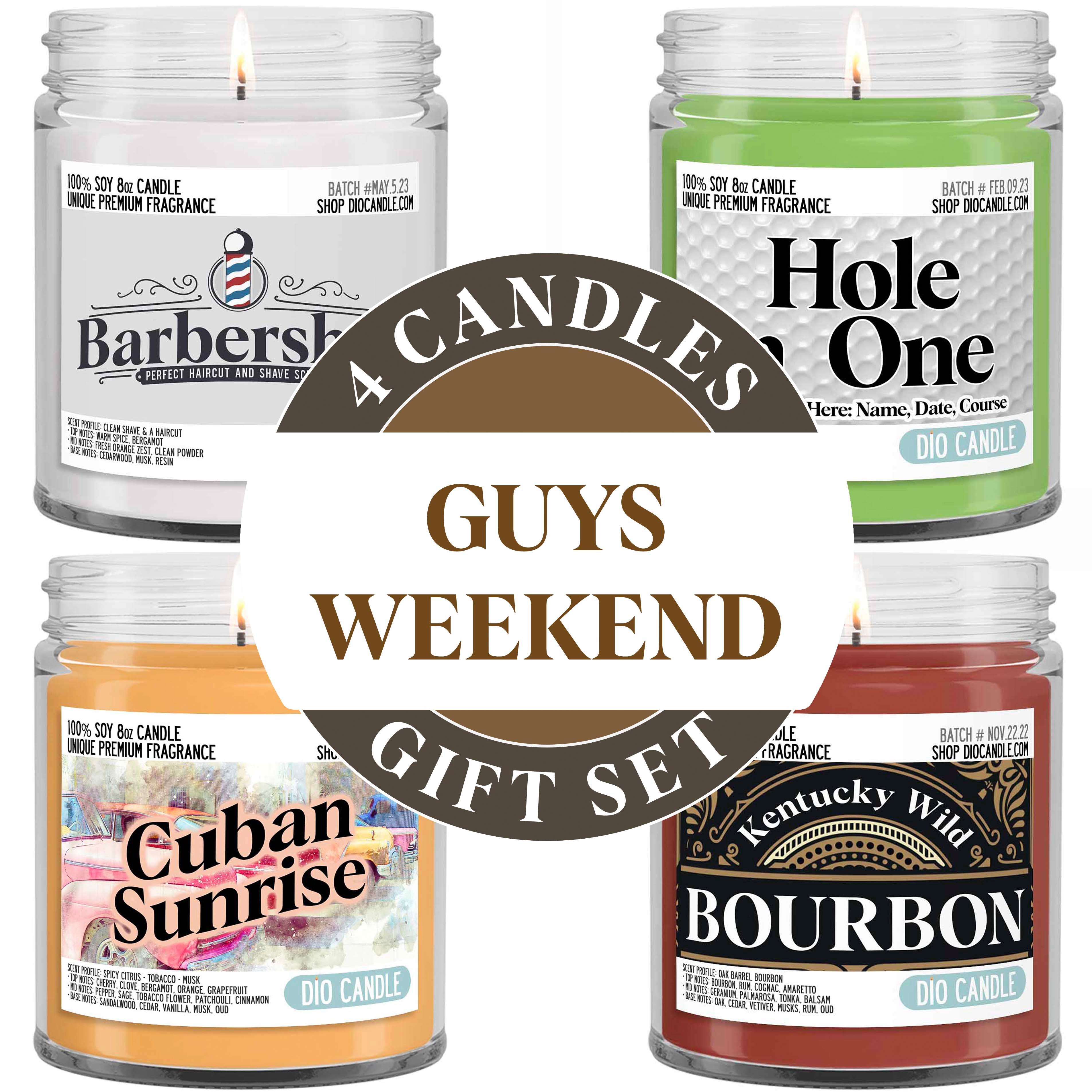 Guys Weekend Candle Gift Set