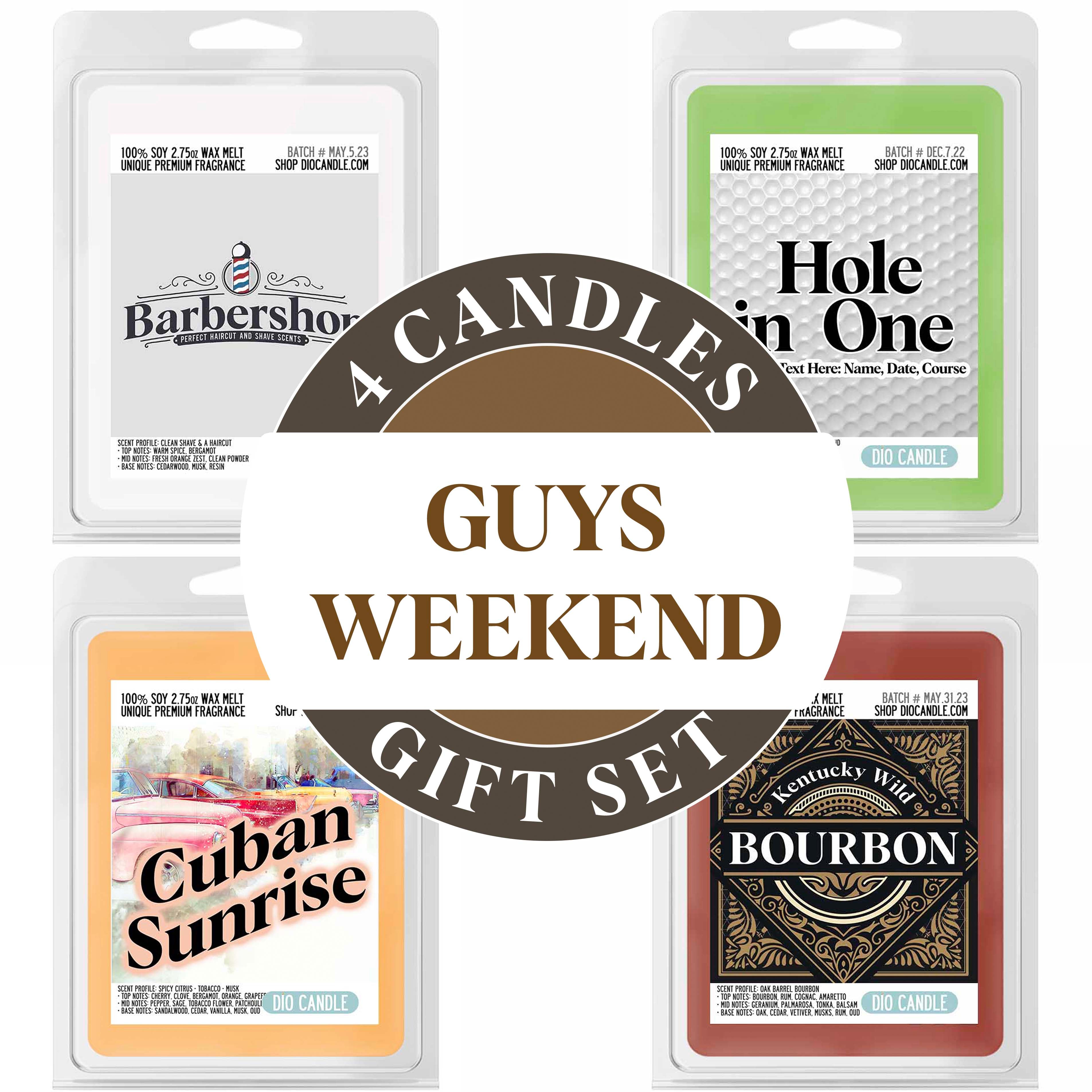 Guys Weekend Candle Gift Set