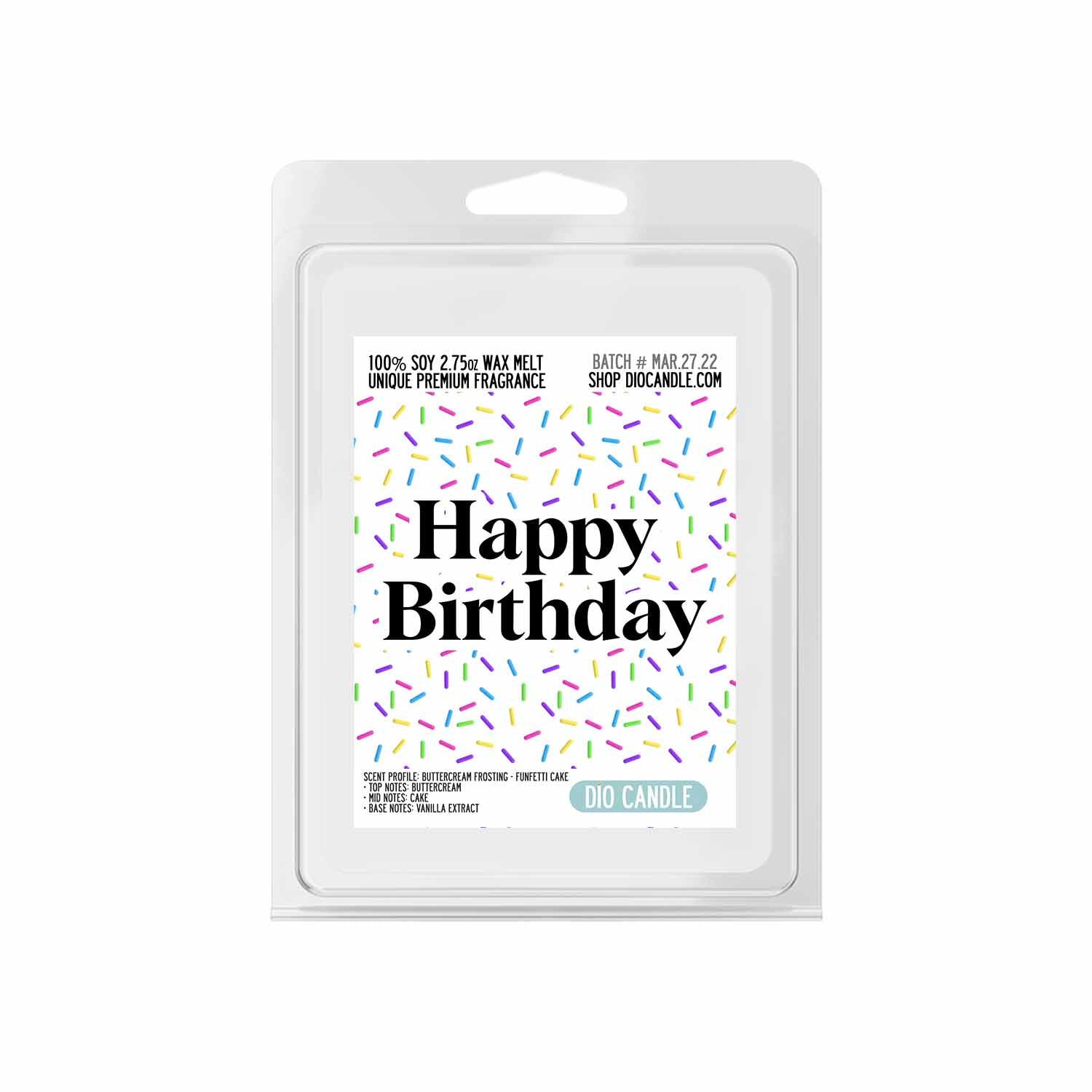 Happy Happy Birthday Candle