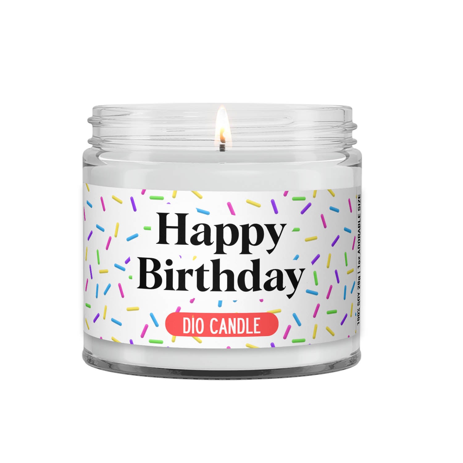 Happy Happy Birthday Candle