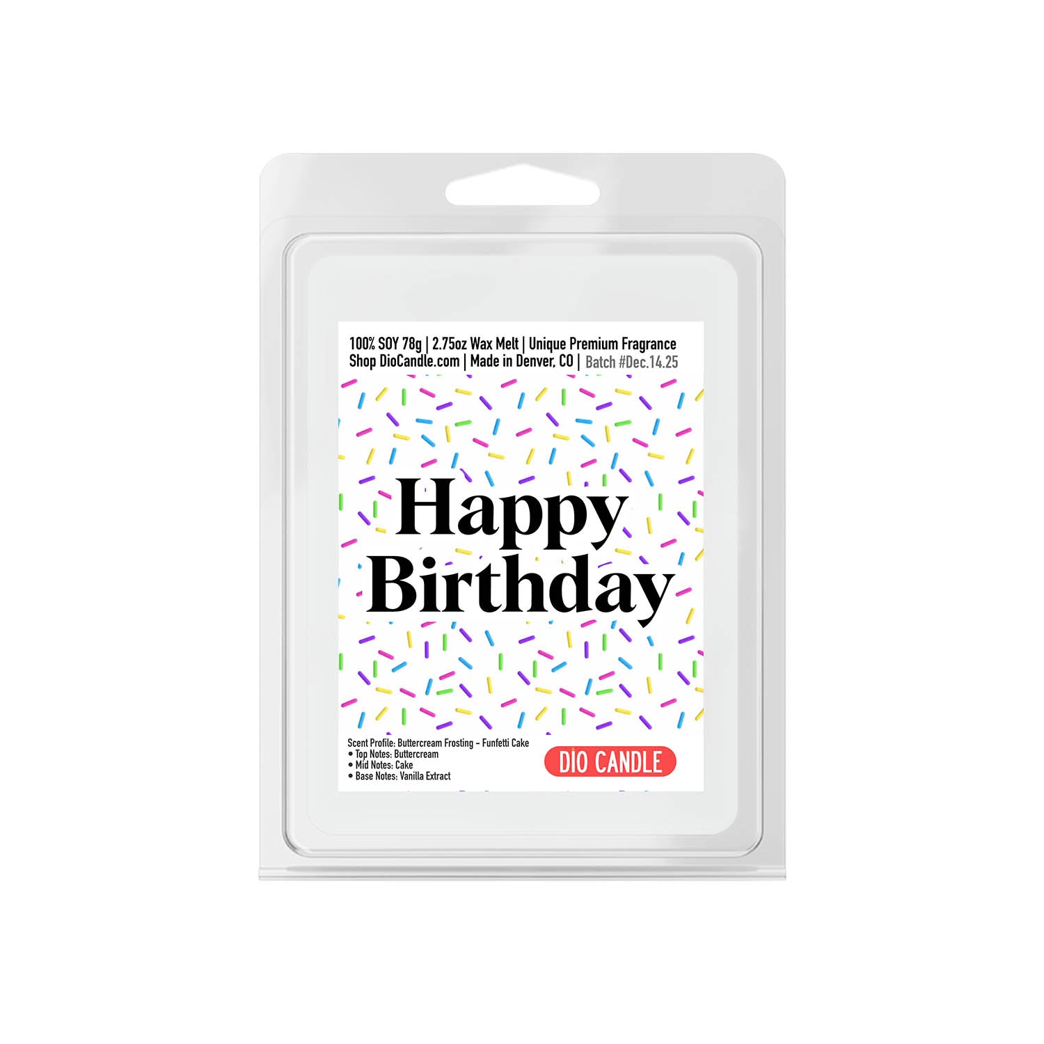 Happy Happy Birthday Candle