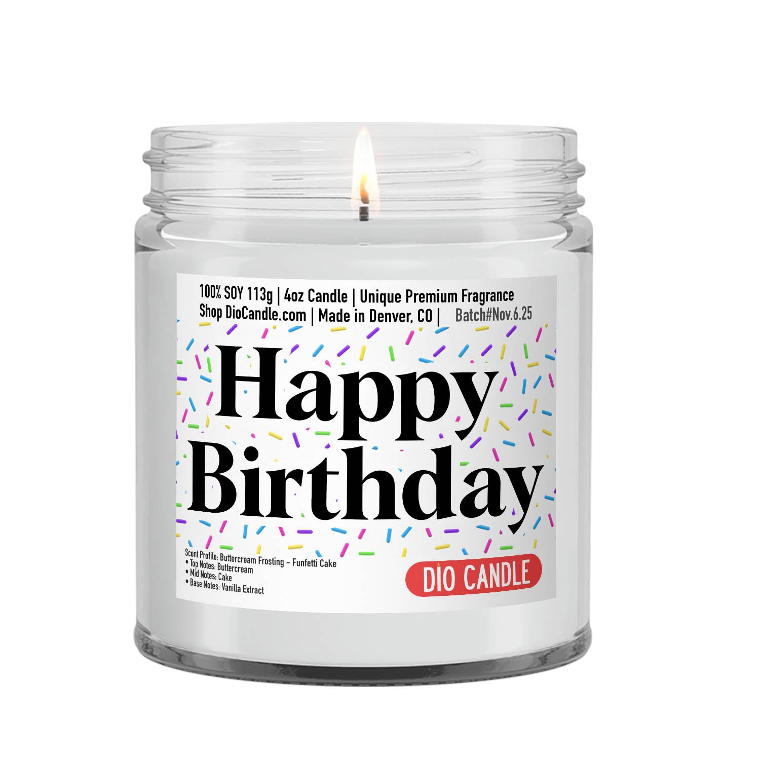 Happy Happy Birthday Candle