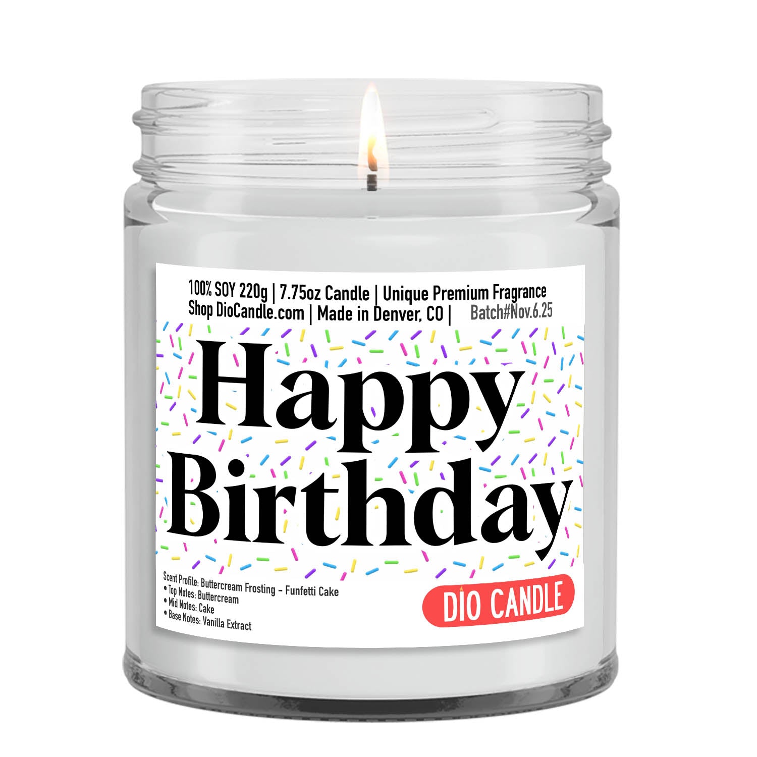 Happy Happy Birthday Candle