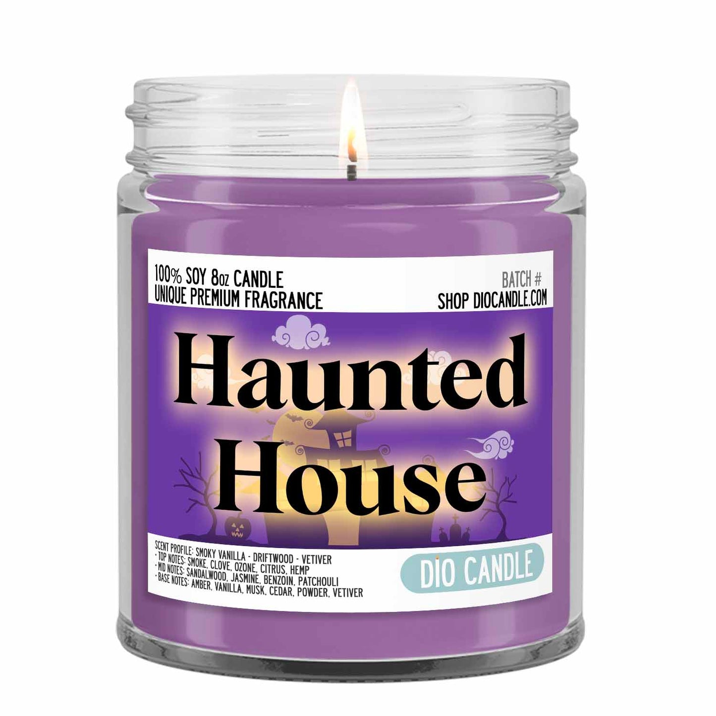 Haunted House Candle