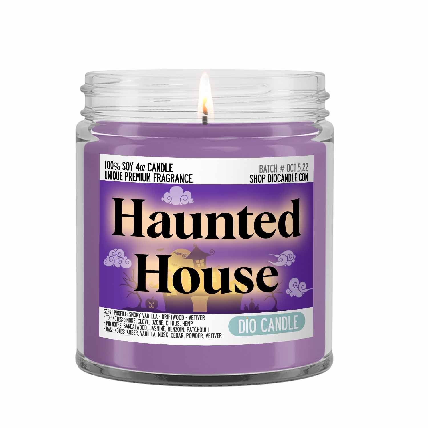 Haunted House Candle