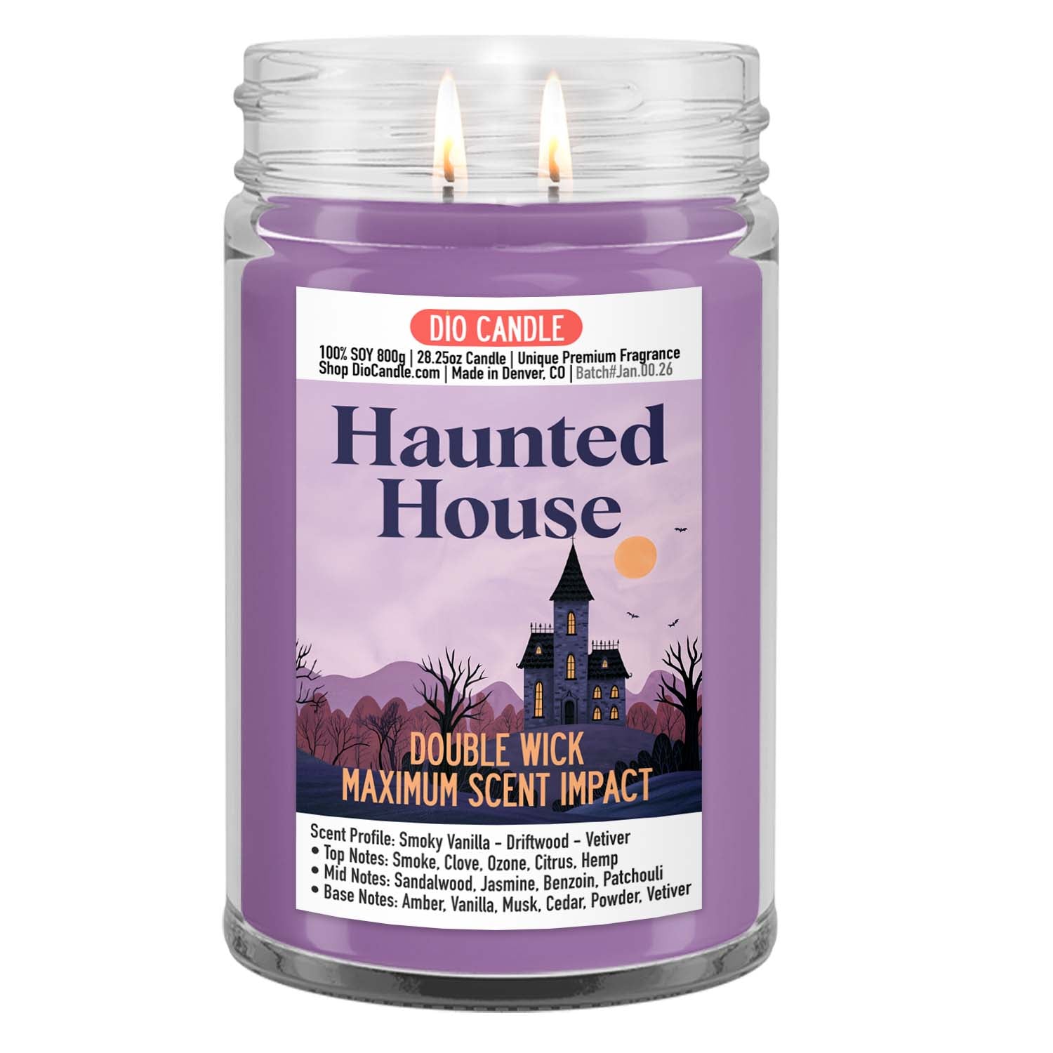 Haunted House Candle