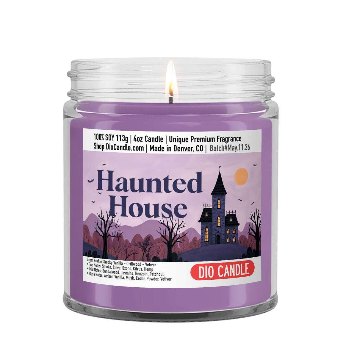 Haunted House Candle