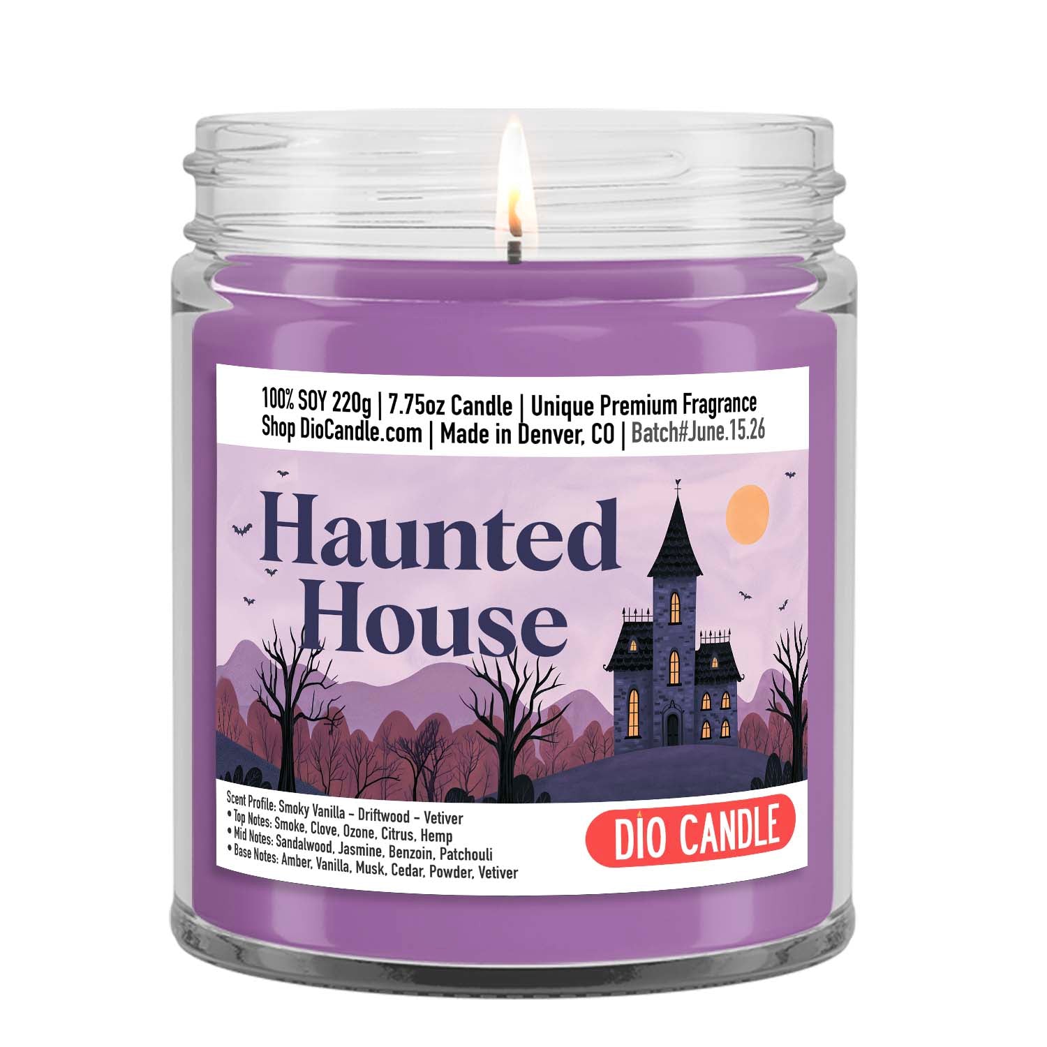 Haunted House Candle