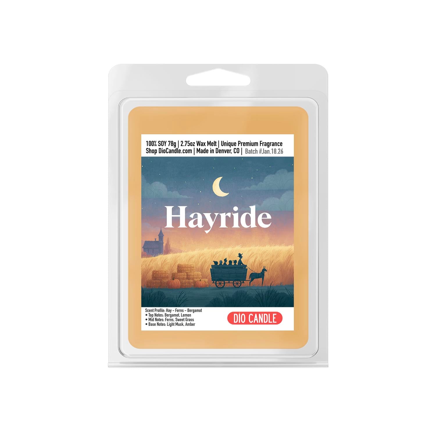 Hayride Candle