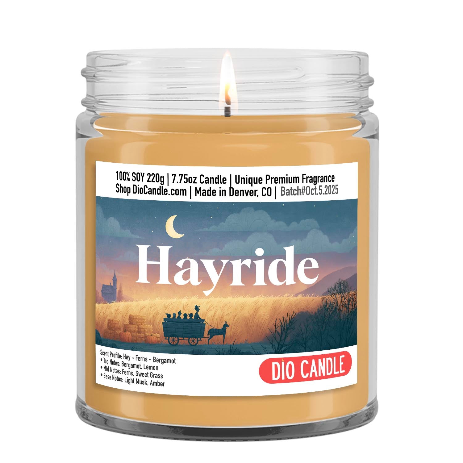 Hayride Candle
