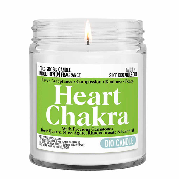 heart chakra candle heart chakra candle