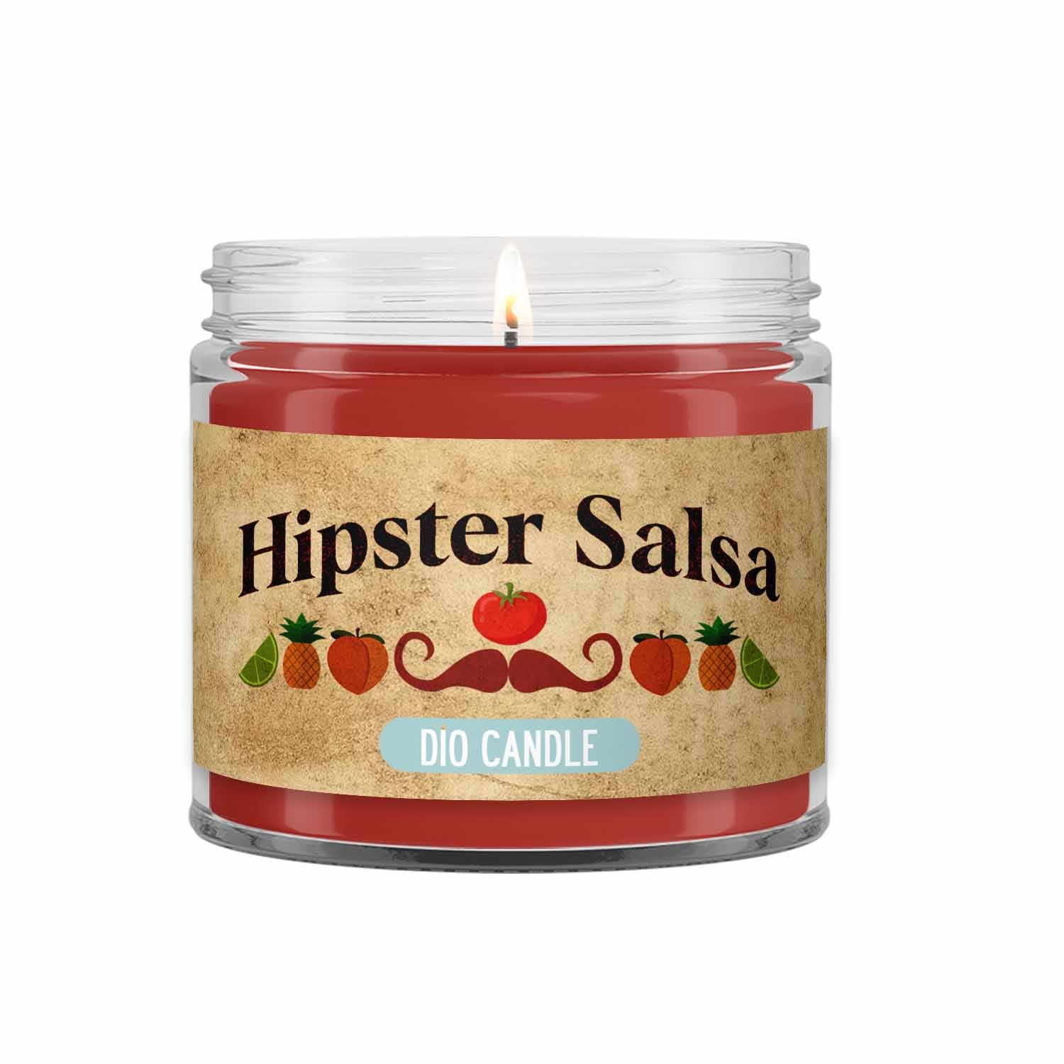 Hipster Salsa Candle