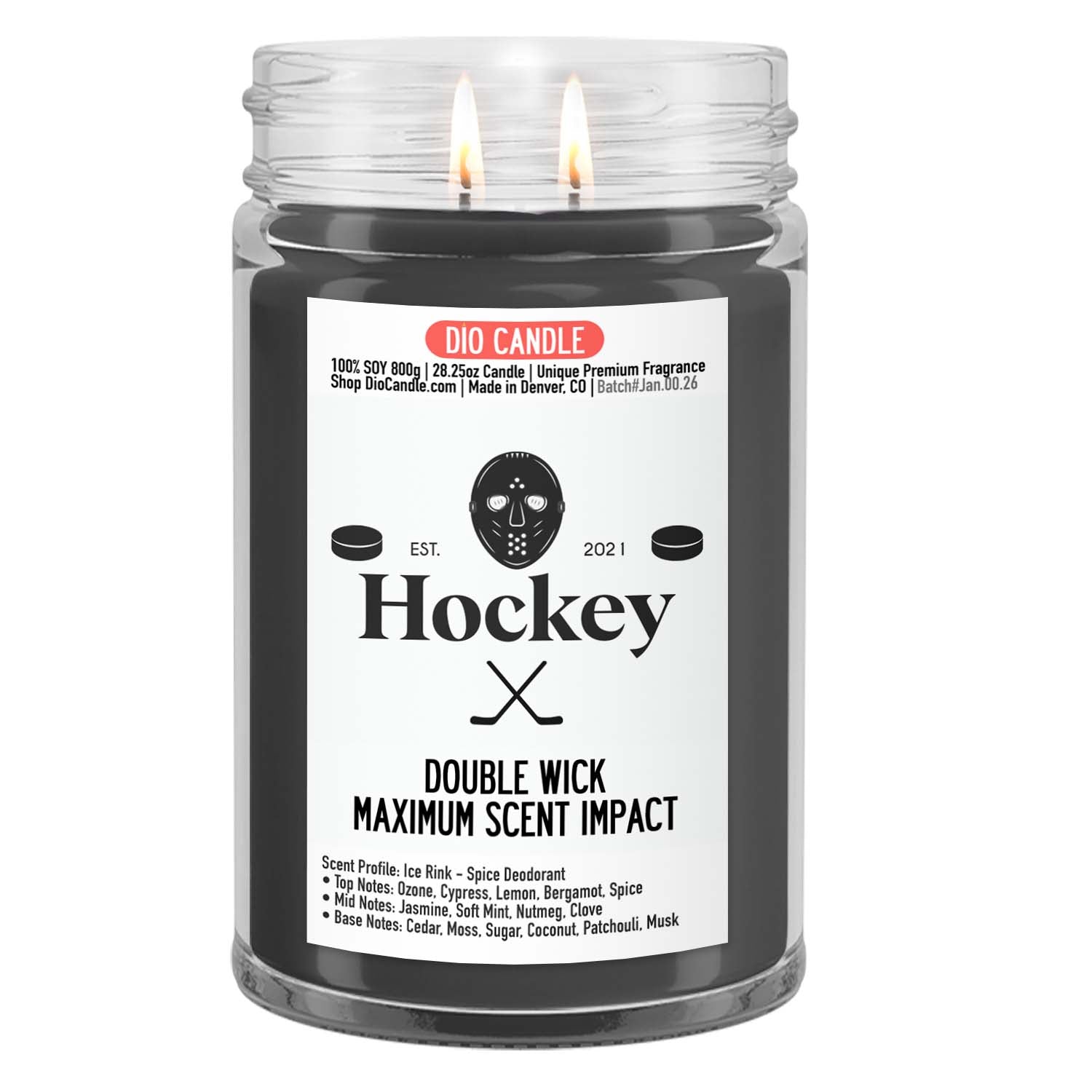 Hockey Candle