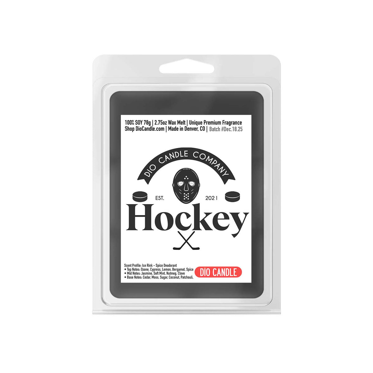Hockey Candle
