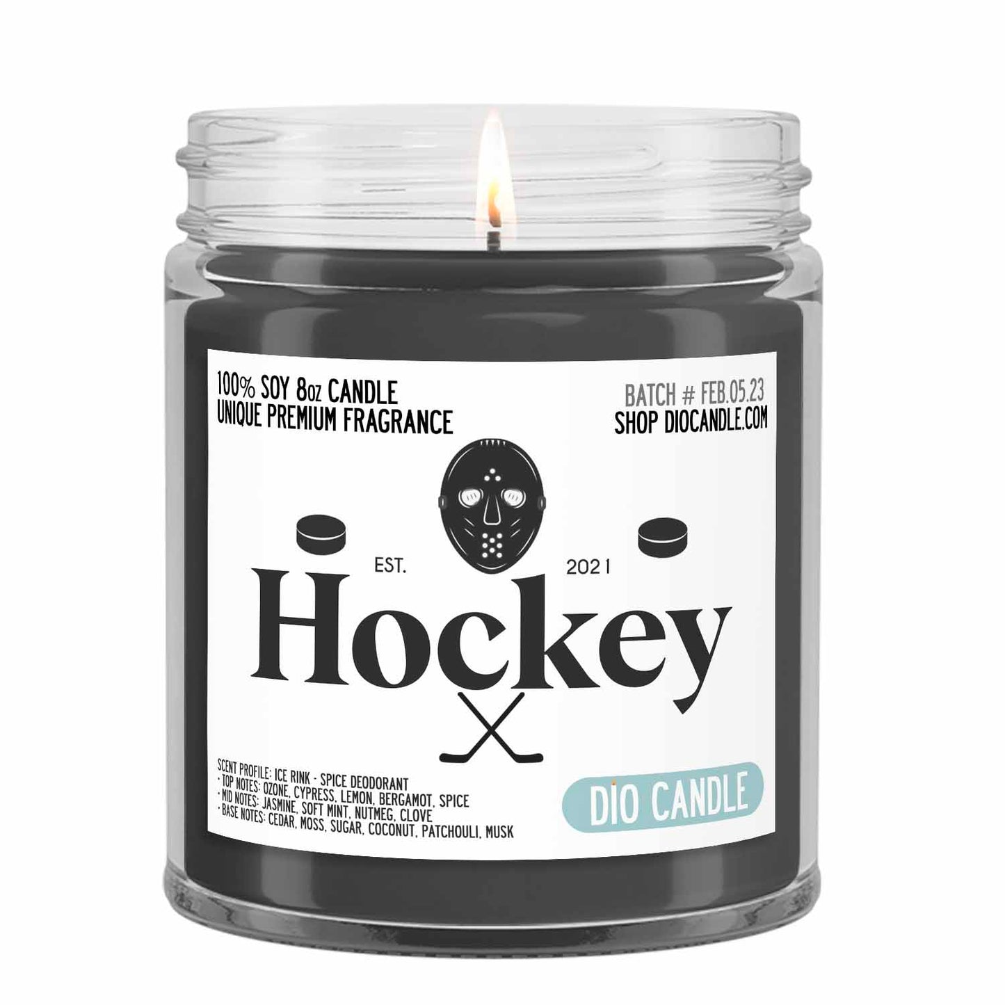 Hockey Candle