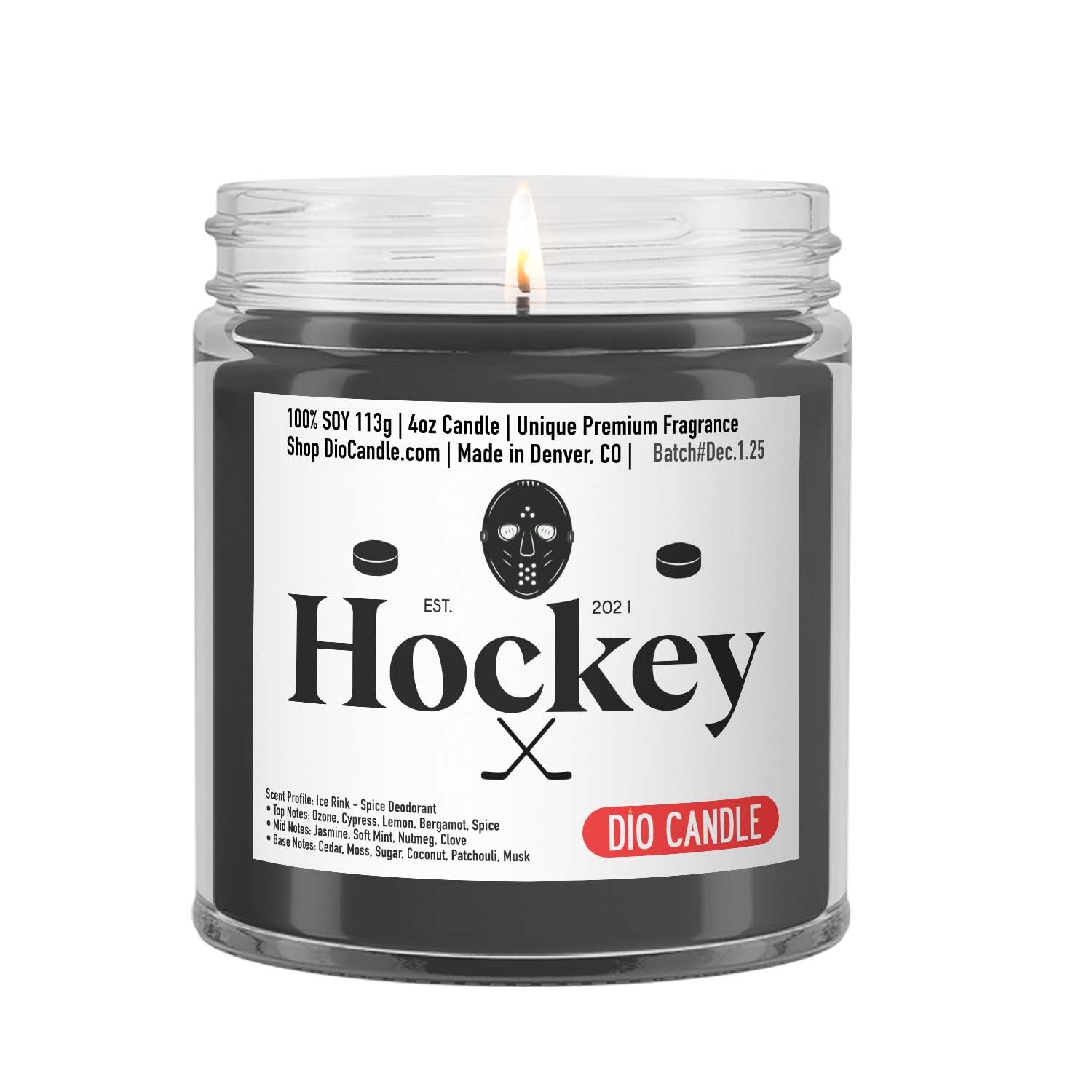 Hockey Candle