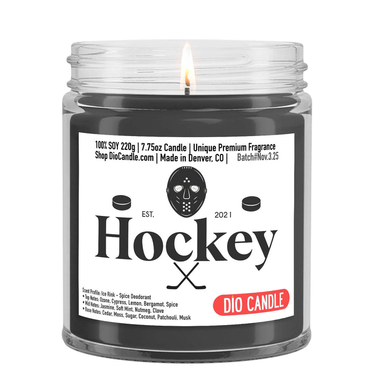 Hockey Candle
