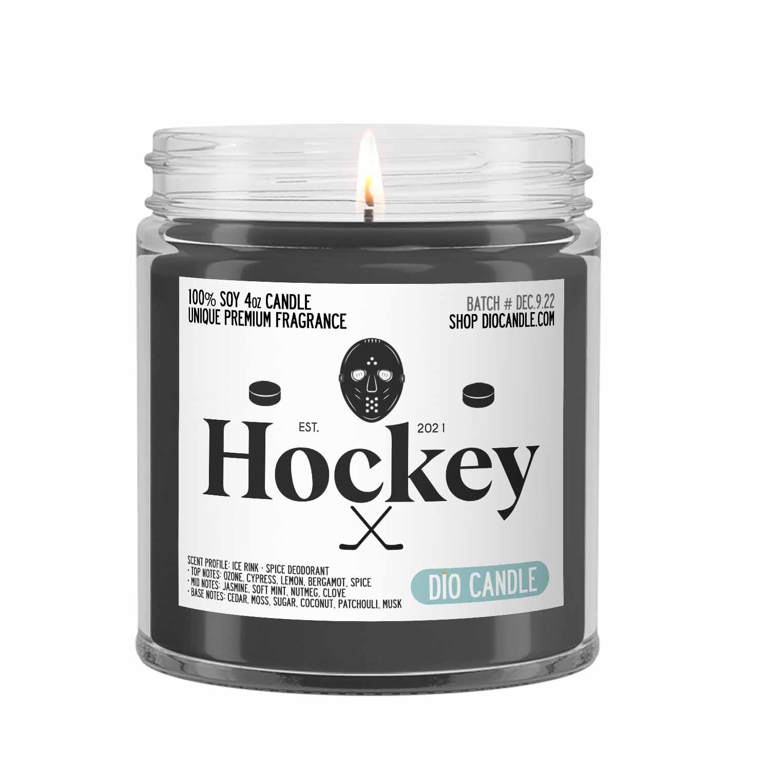 Hockey Candle