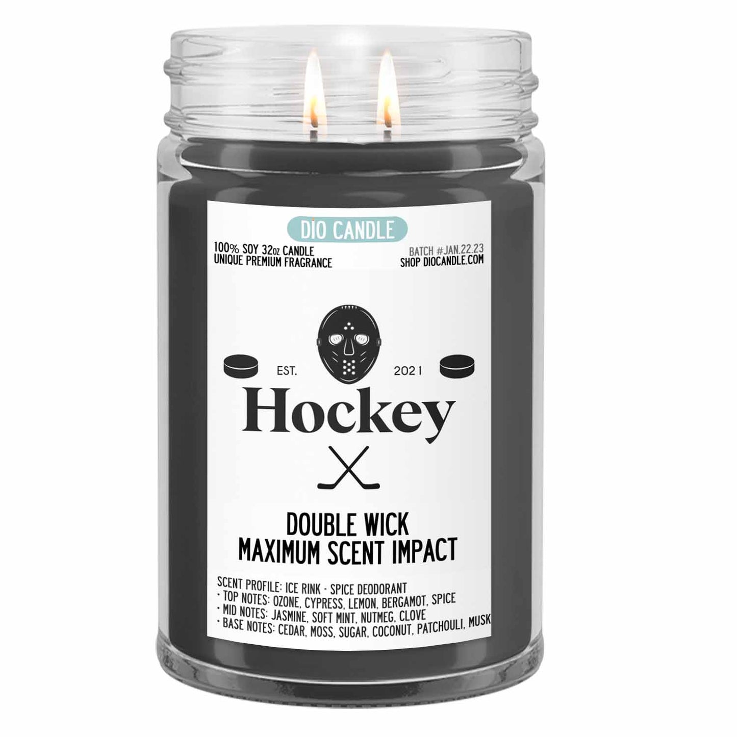 Hockey Candle