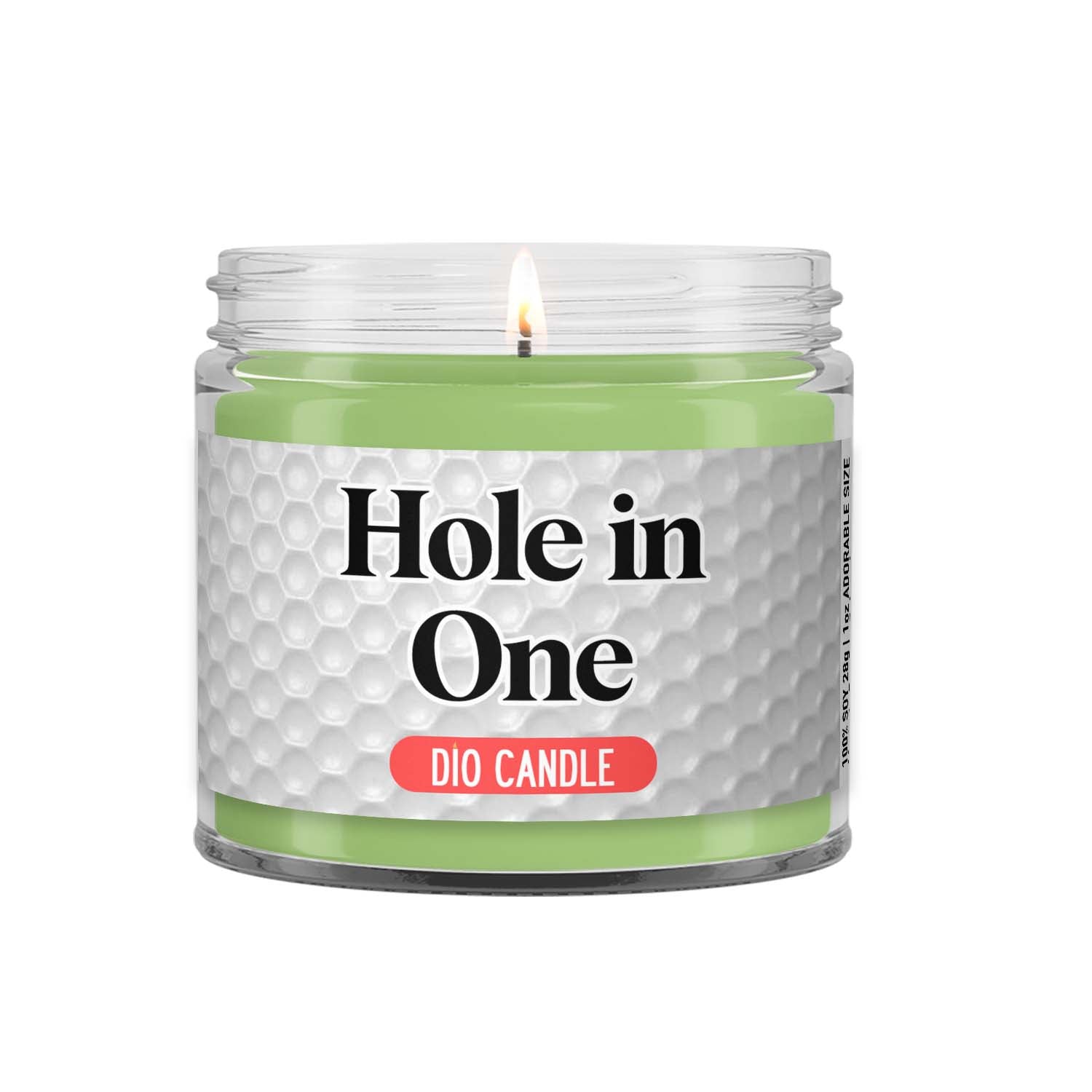 Hole in One Golf Candle
