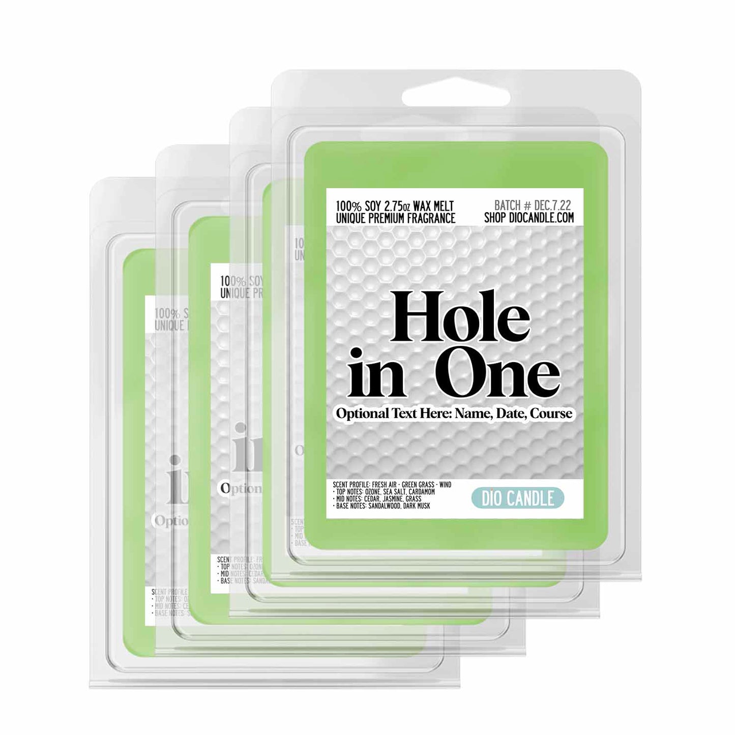 Hole in One Golf Candle