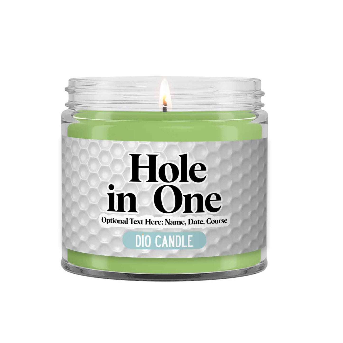 Hole in One Golf Candle