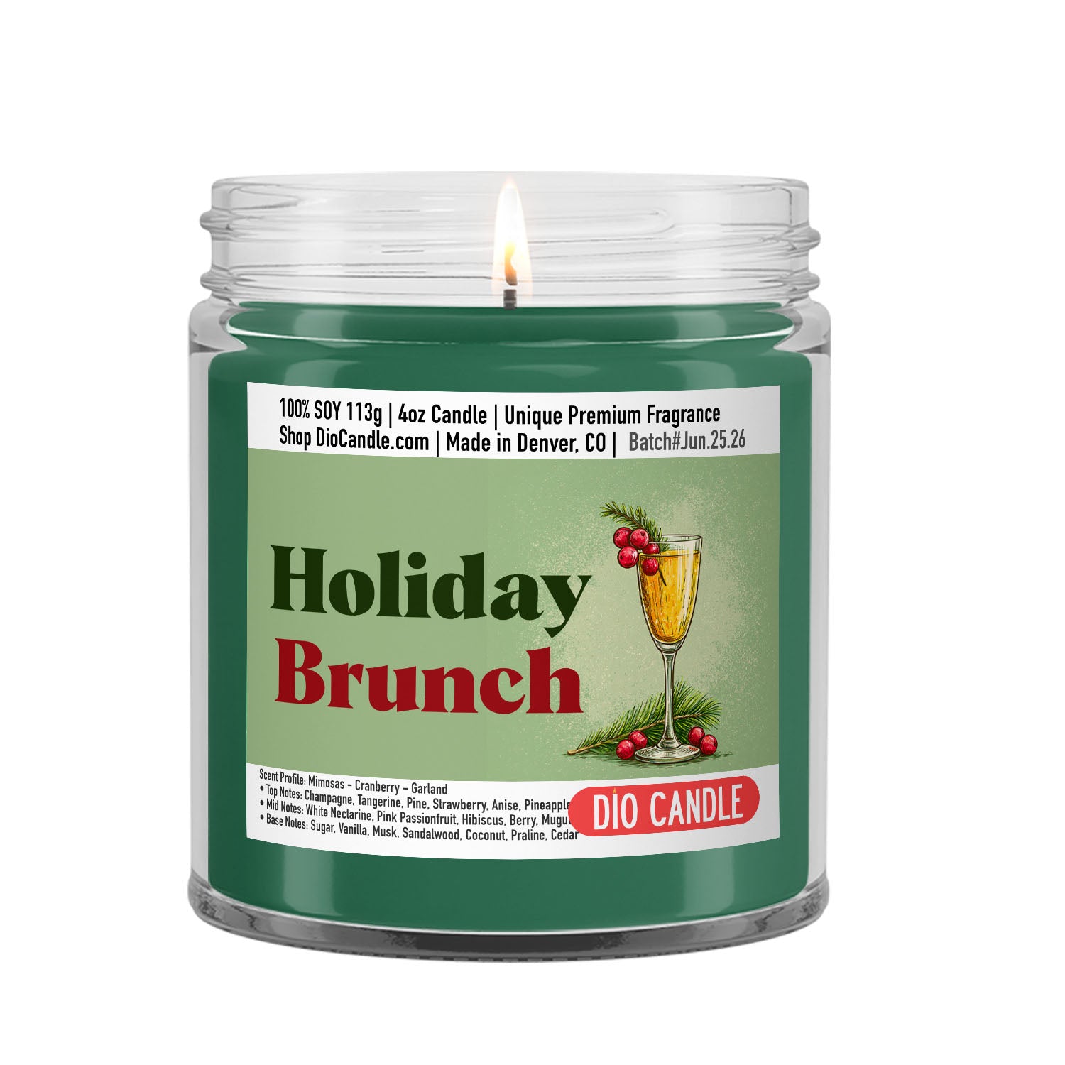 Holiday Brunch Candle