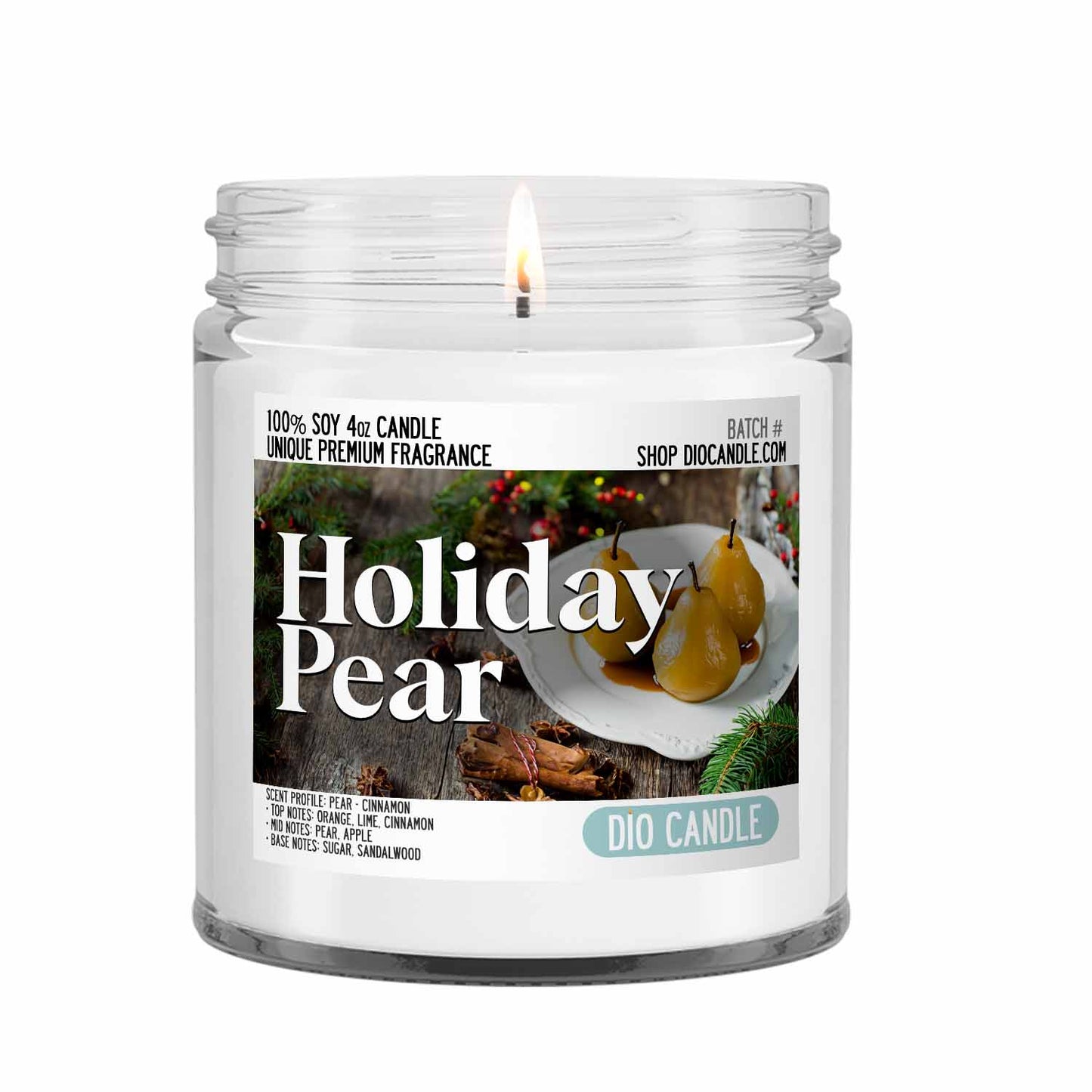 Holiday Pear Candle