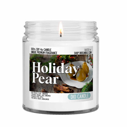 Holiday Pear Candle