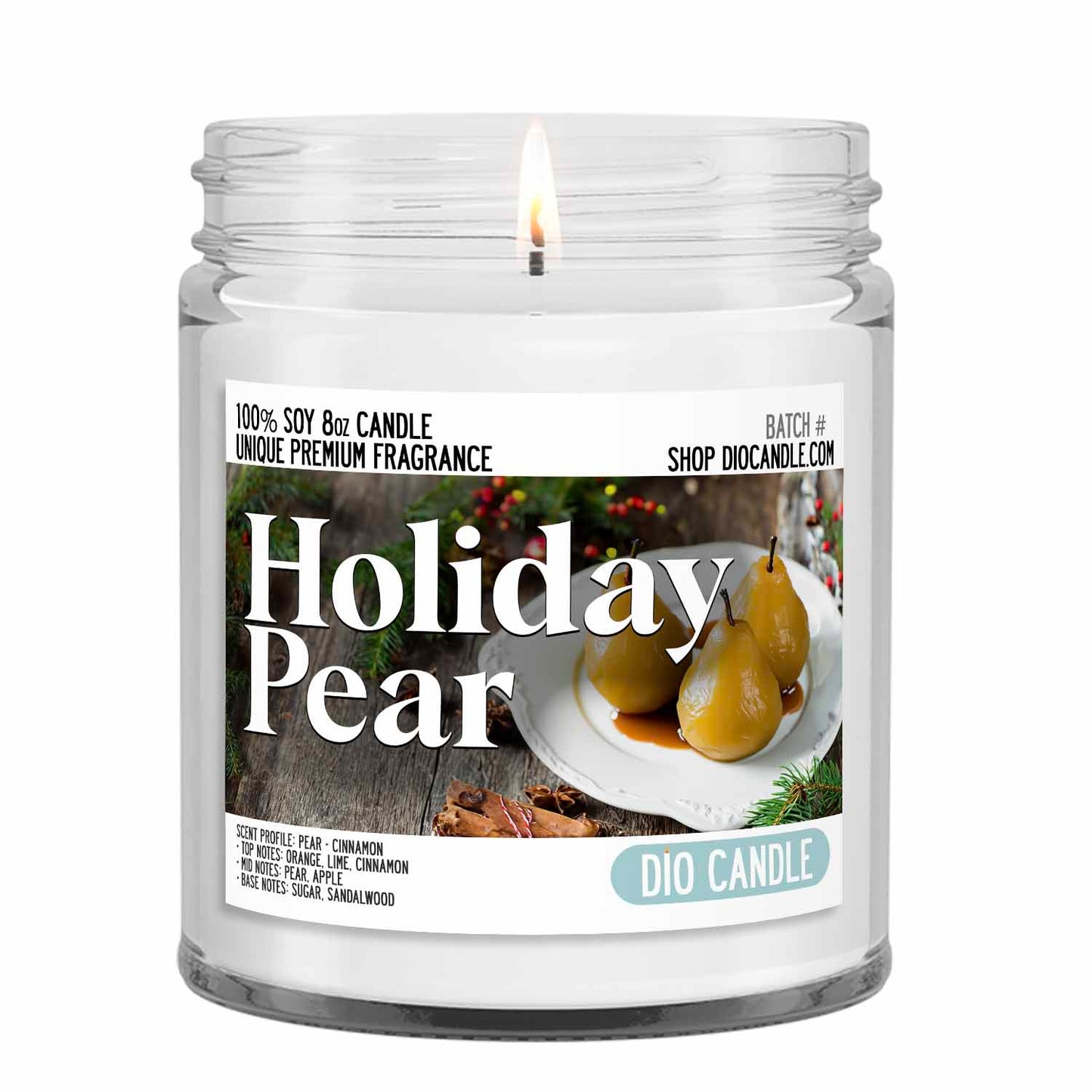 Holiday Pear Candle