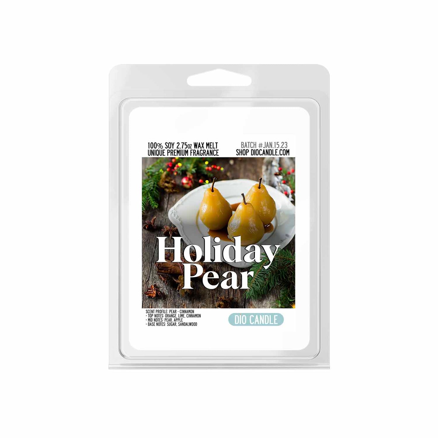 Holiday Pear Candle