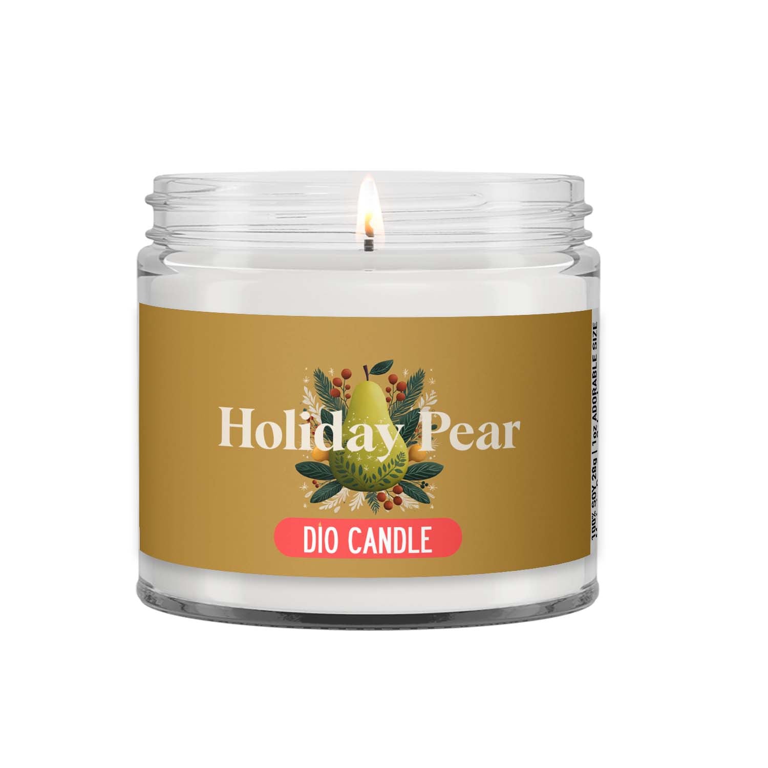 Holiday Pear Candle