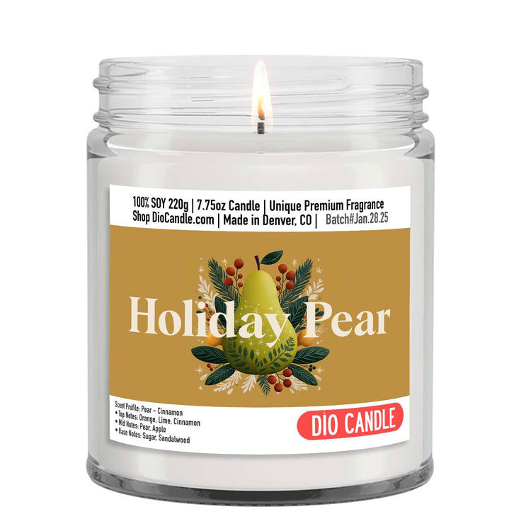 Holiday Pear Candle