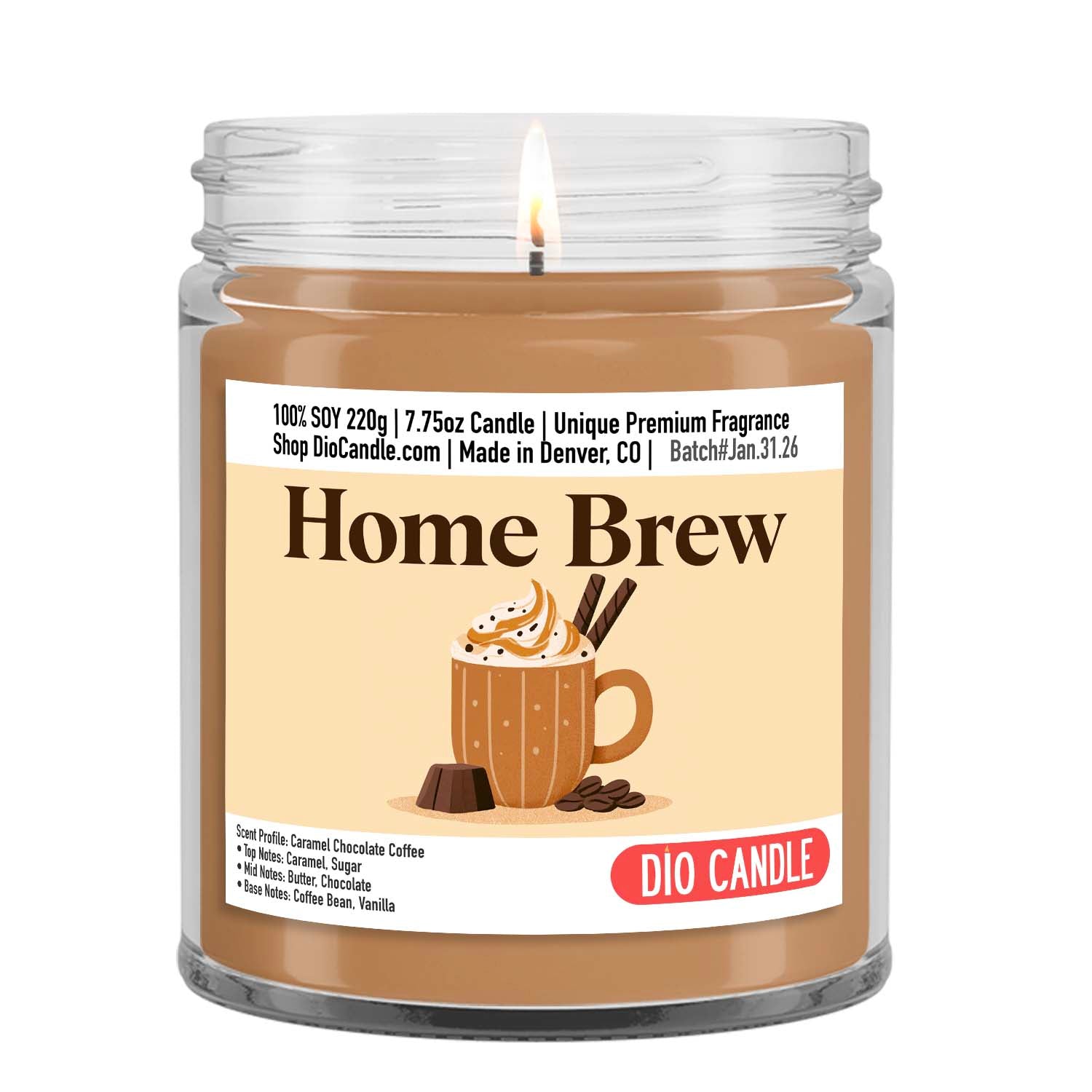 Home Brew Coffee Candle