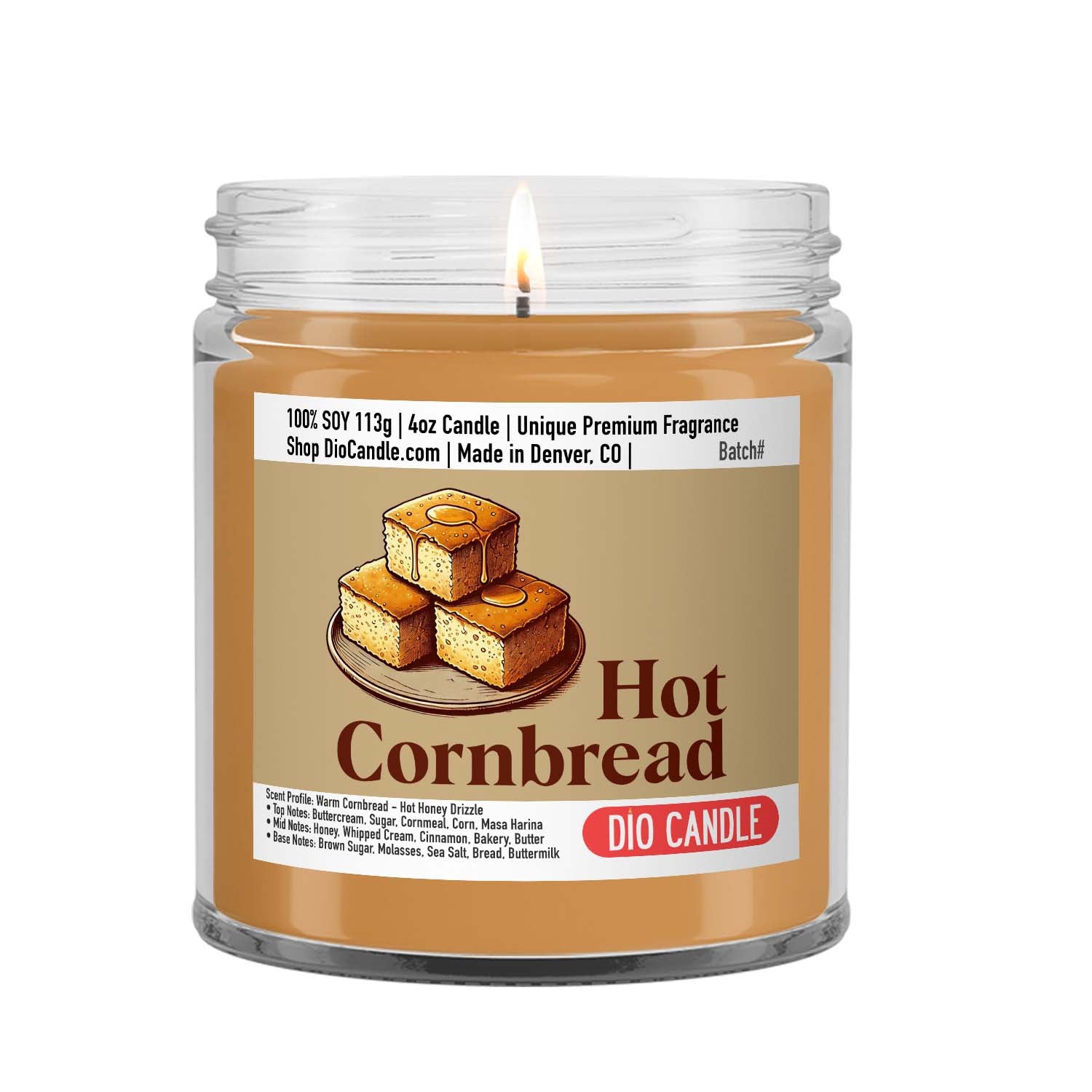 Hot Cornbread Candle