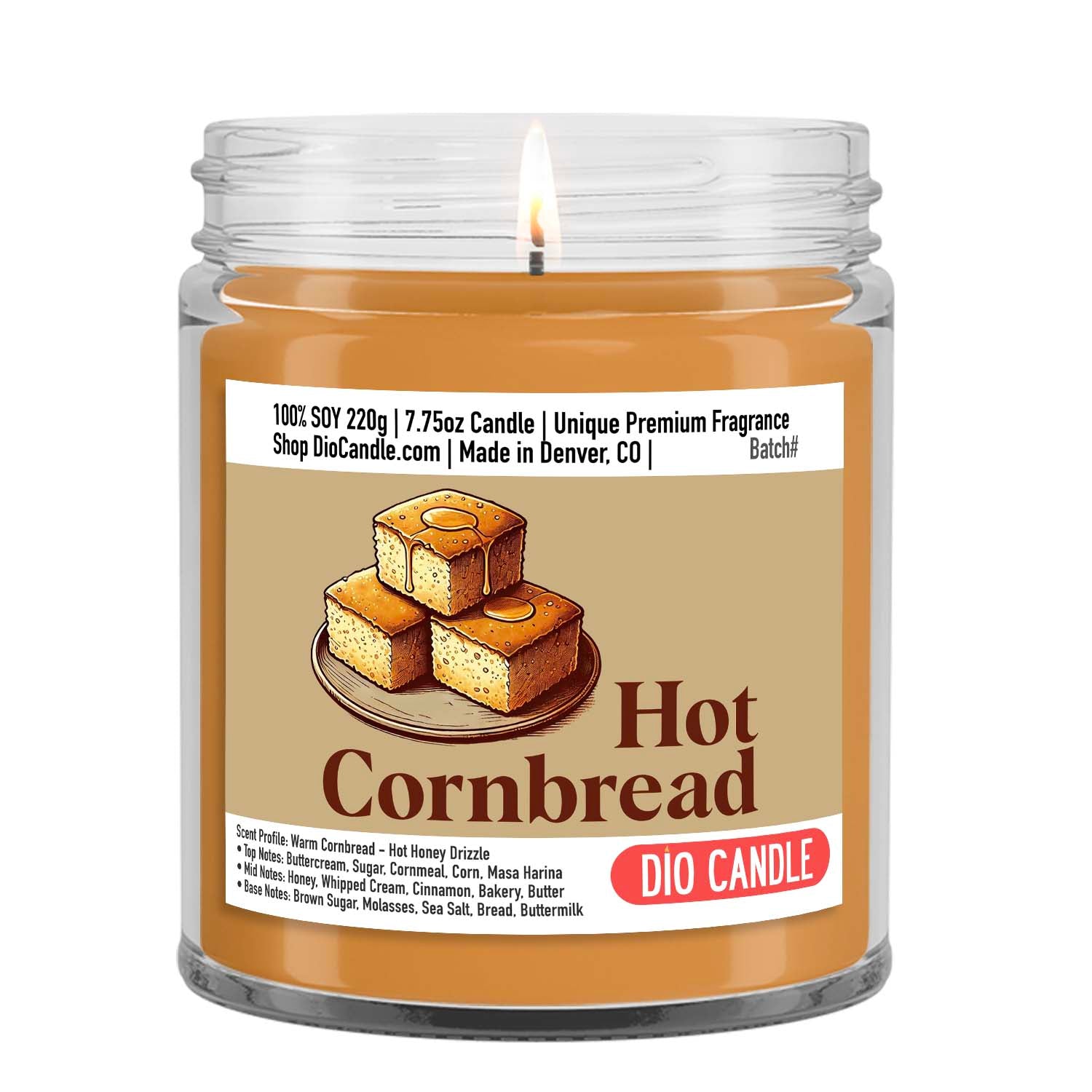 Hot Cornbread Candle