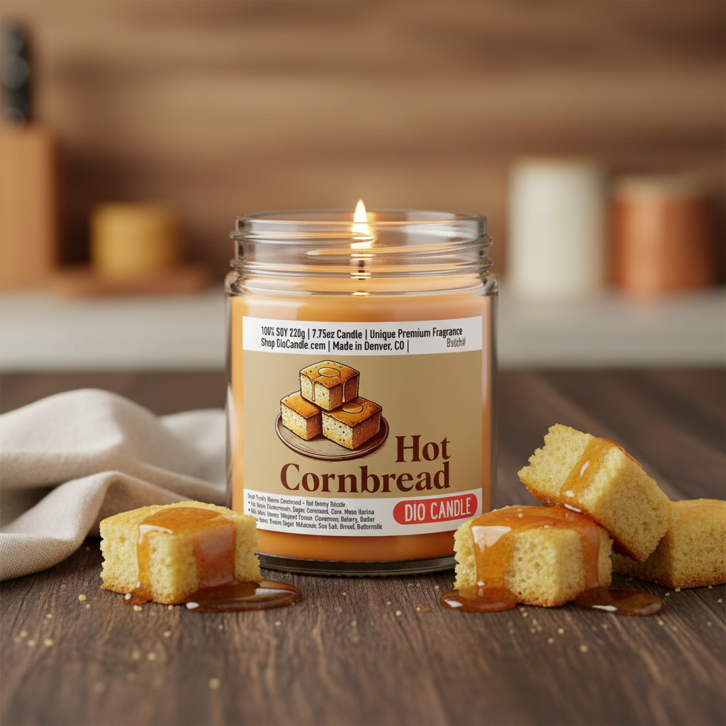 Hot Cornbread Candle