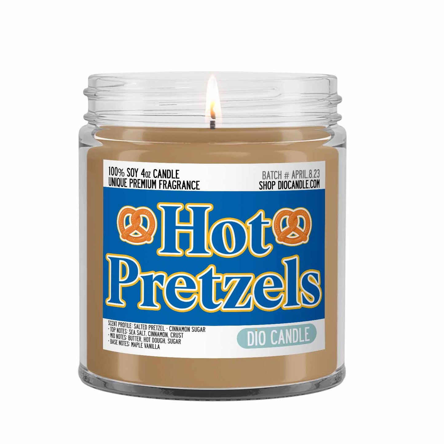 Hot Pretzels Candle