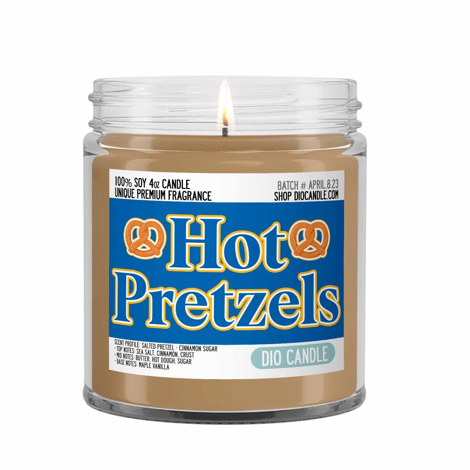 Hot Pretzels Candle
