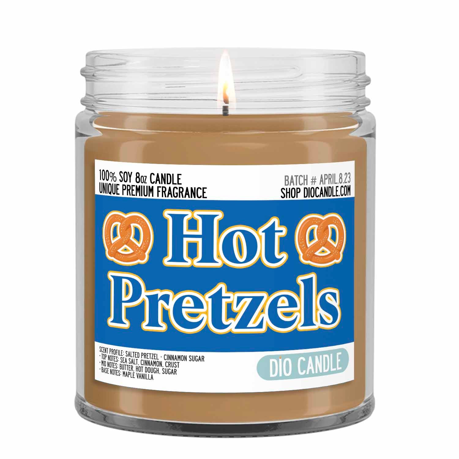 Hot Pretzels Candle