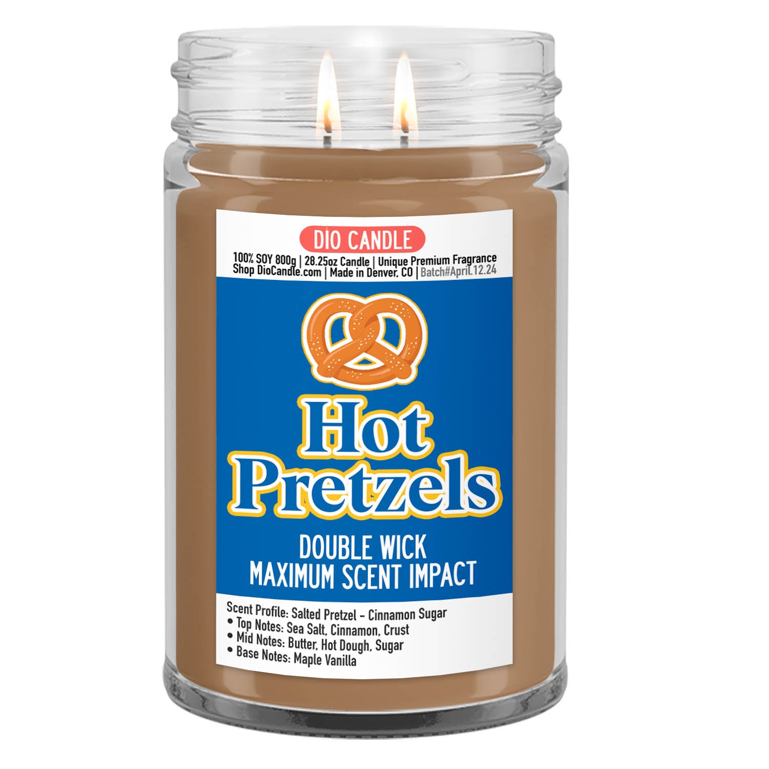 Hot Pretzels Candle