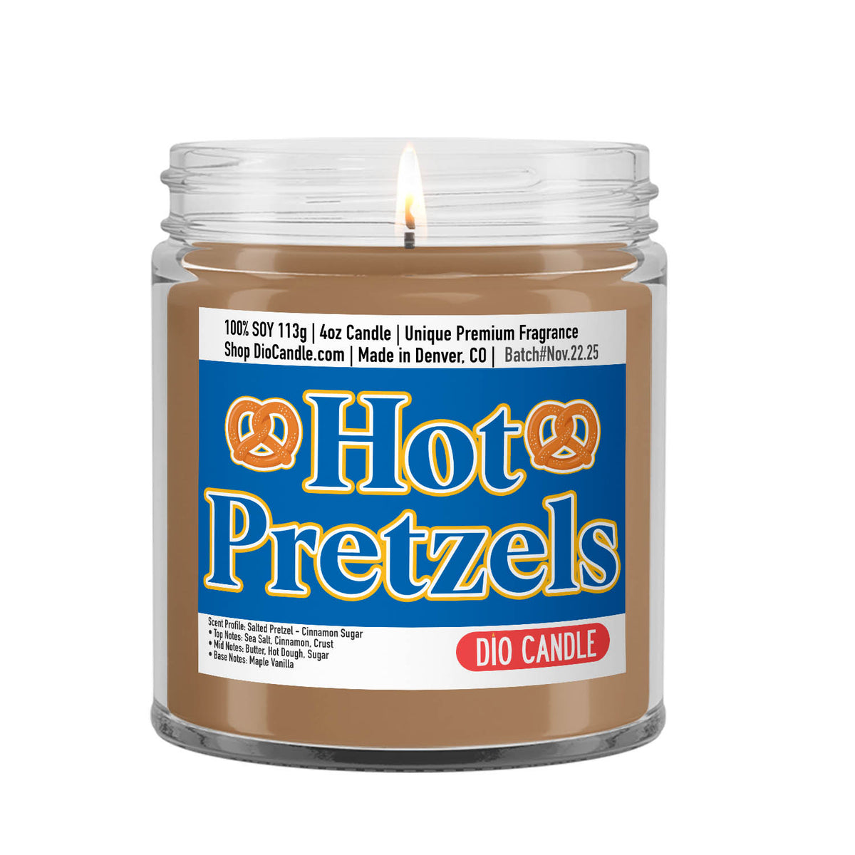 Hot Pretzels Candle