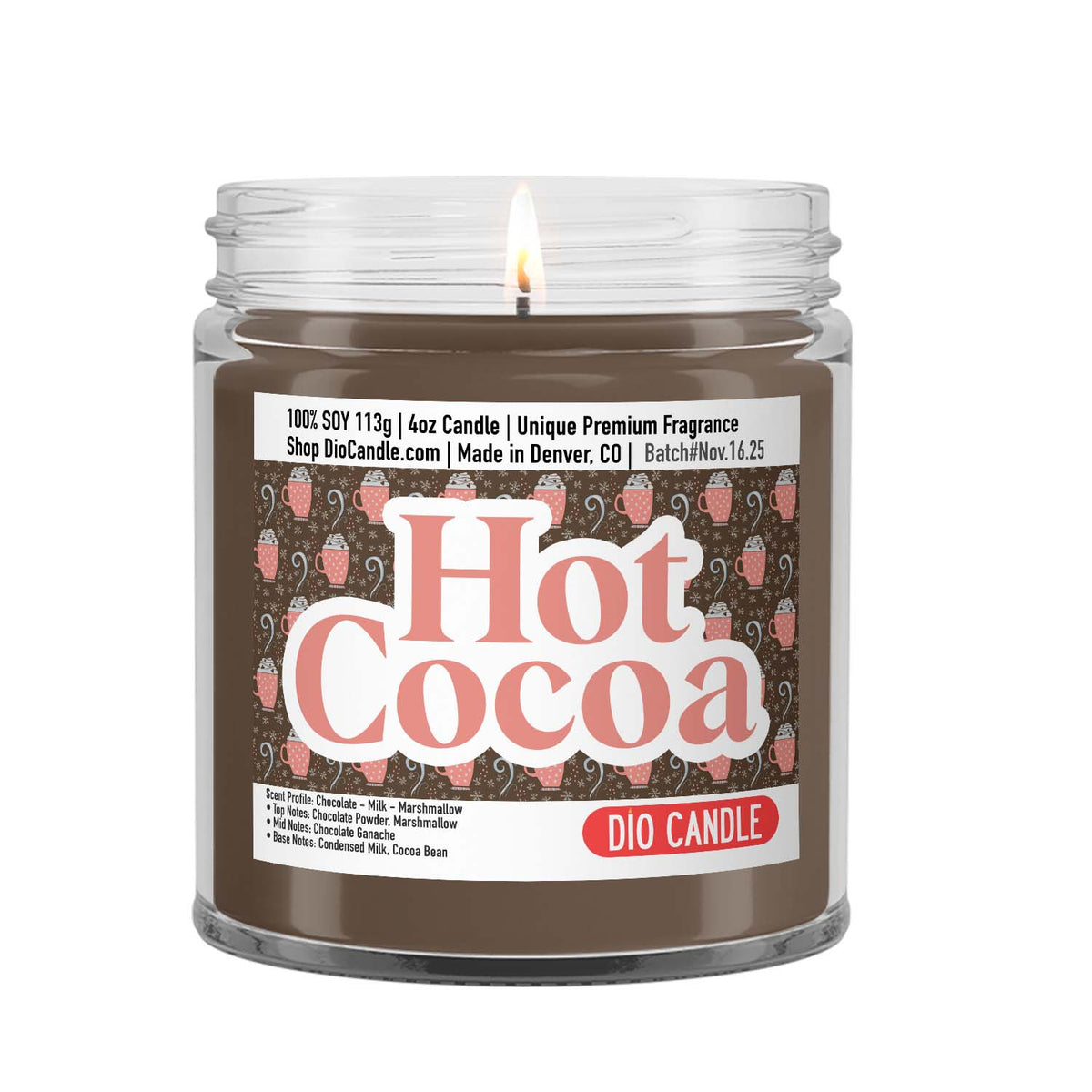 Hot Cocoa Candle