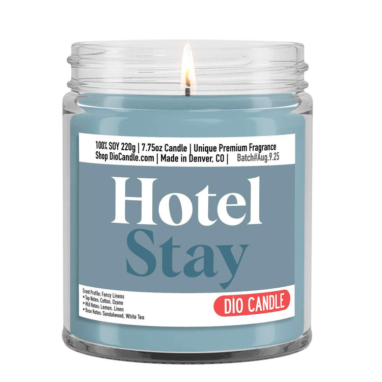 Hotel Stay Candle