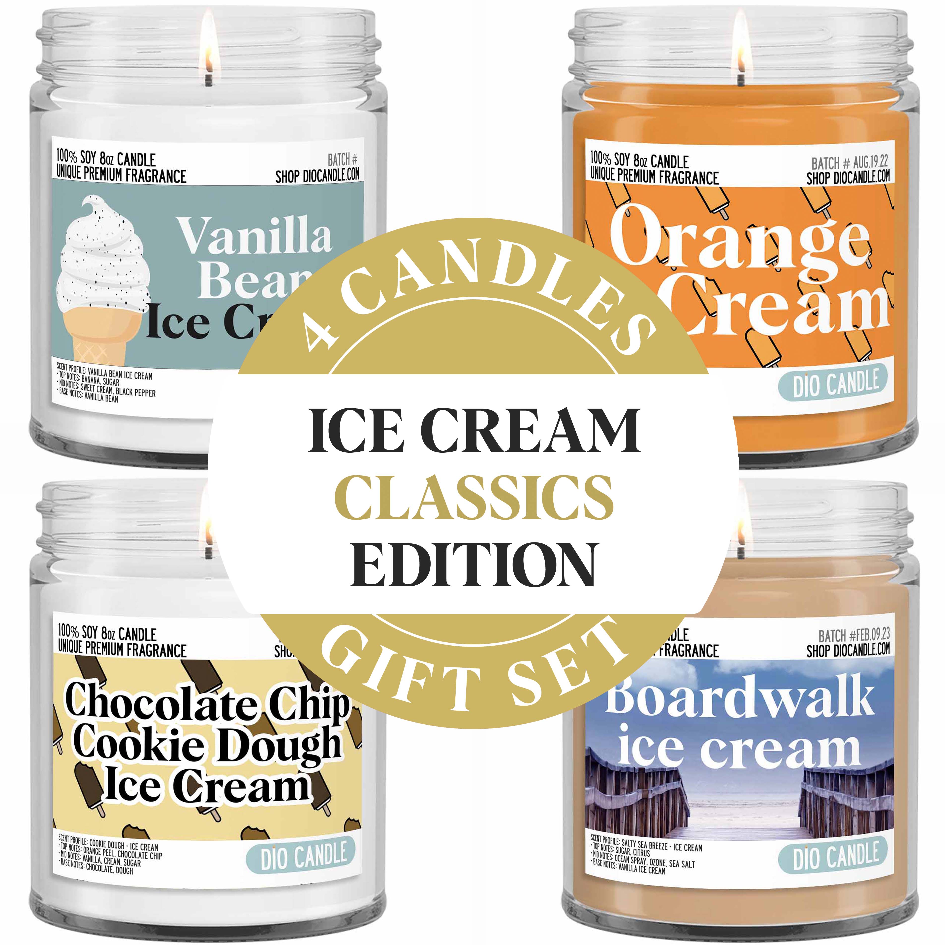 Ice Cream Classics Candle Gift Set