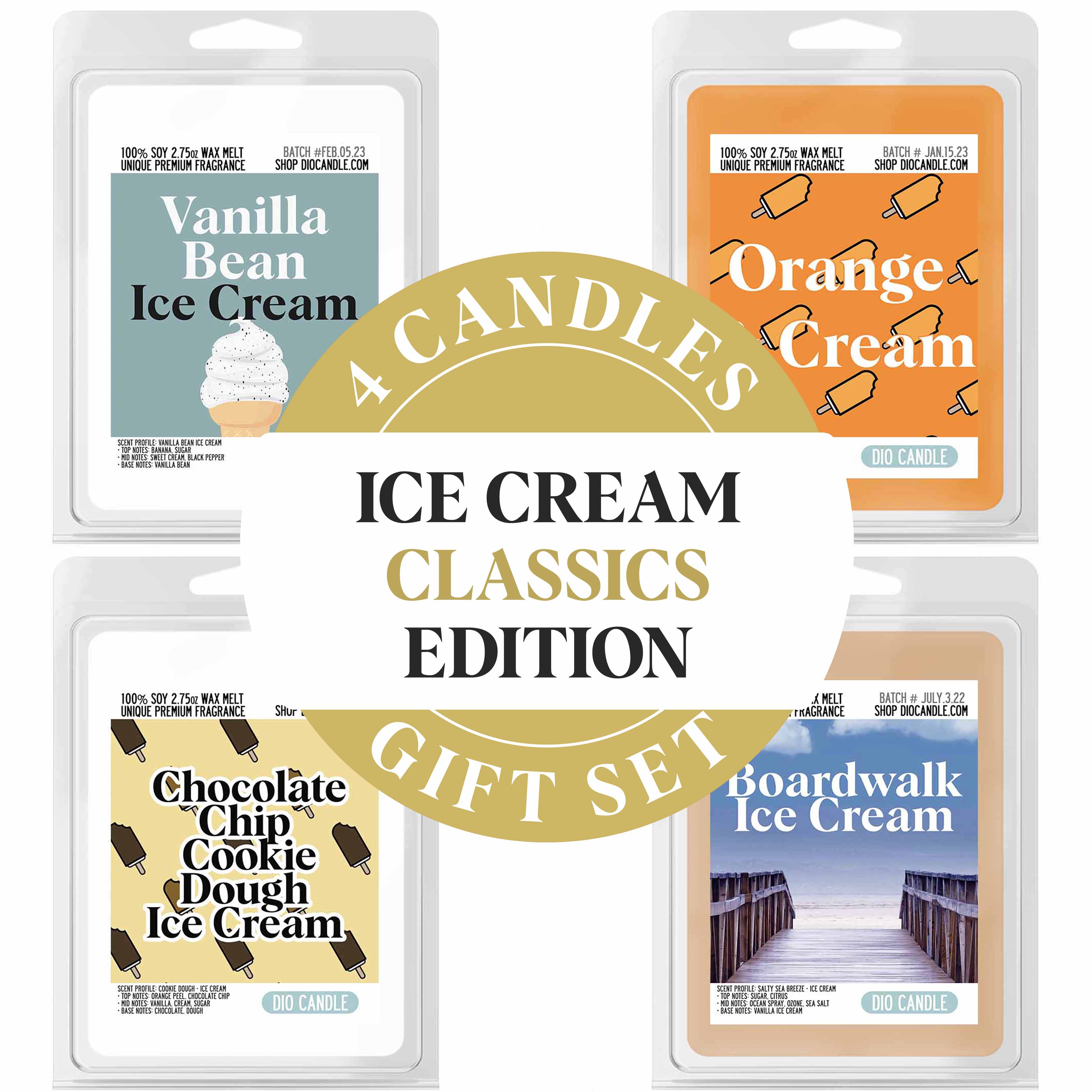 Ice Cream Classics Candle Gift Set