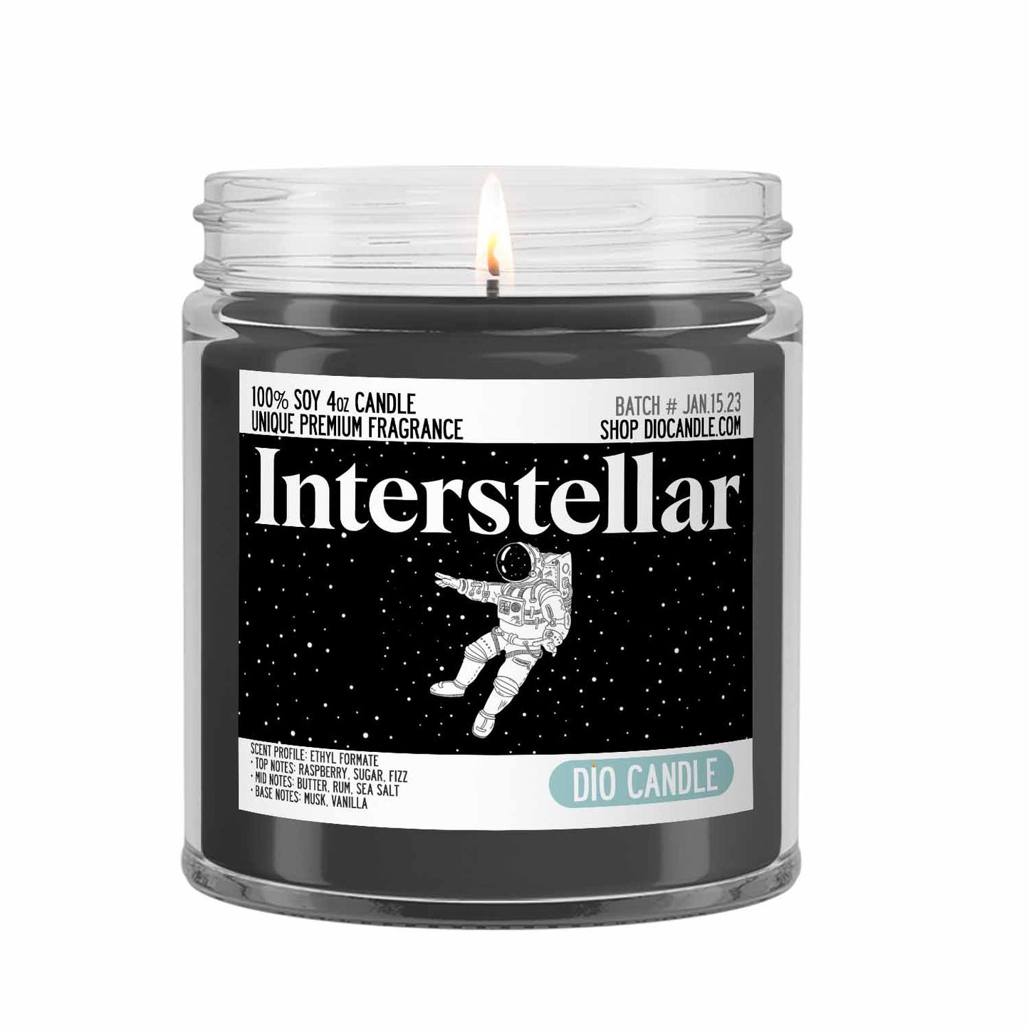 Interstellar Galaxy Space Candle