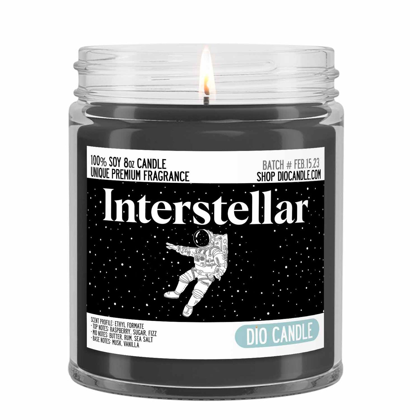Interstellar Galaxy Space Candle