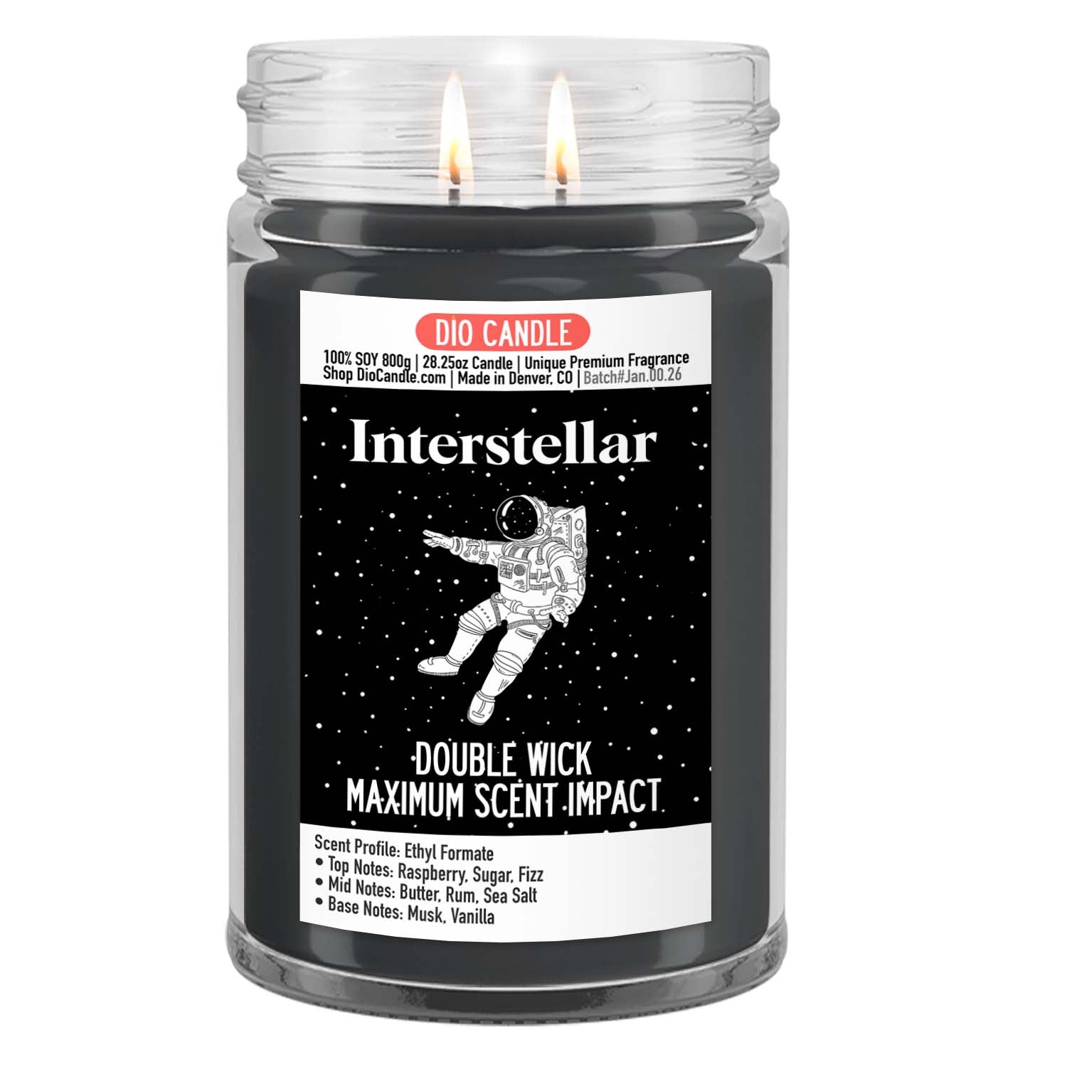Interstellar Galaxy Space Candle