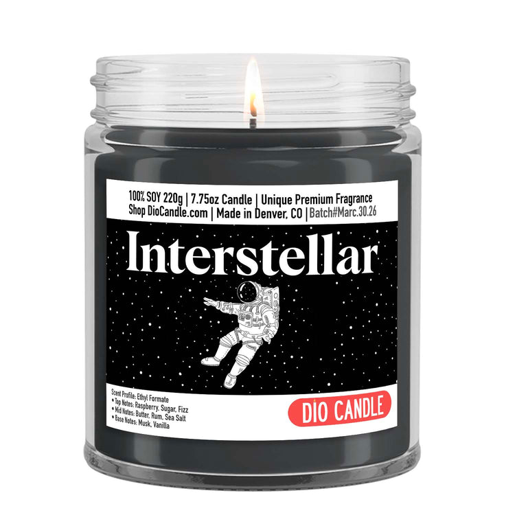 Interstellar Galaxy Space Candle